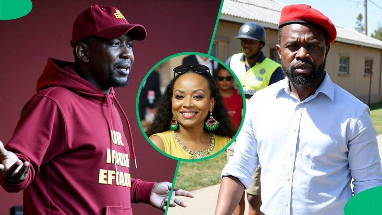 Drama Erupts: Mmabatho Montsho's Social Media Move Causes Turmoil for EFF's Mbuyiseni Ndlozi