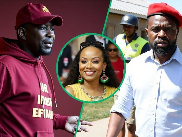 Drama Erupts: Mmabatho Montsho's Social Media Move Causes Turmoil for EFF's Mbuyiseni Ndlozi