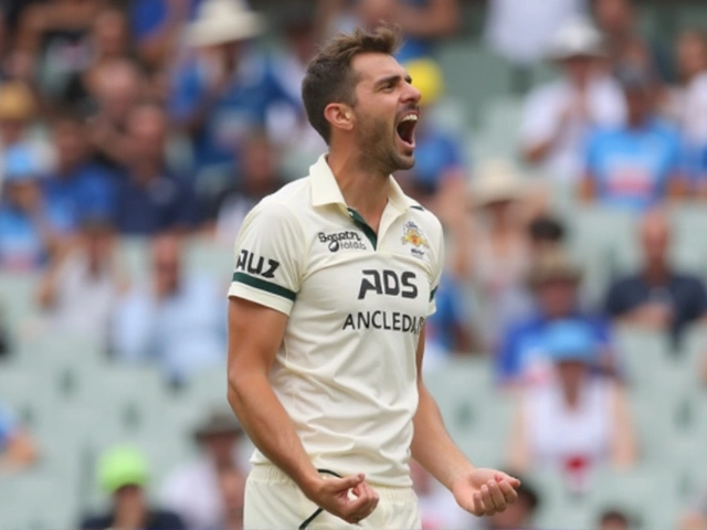 Mitchell Starc Ties Historic Bowling Record with First-Ball Wicket in Adelaide Test